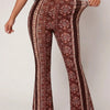 Bliss Boho flare leggings